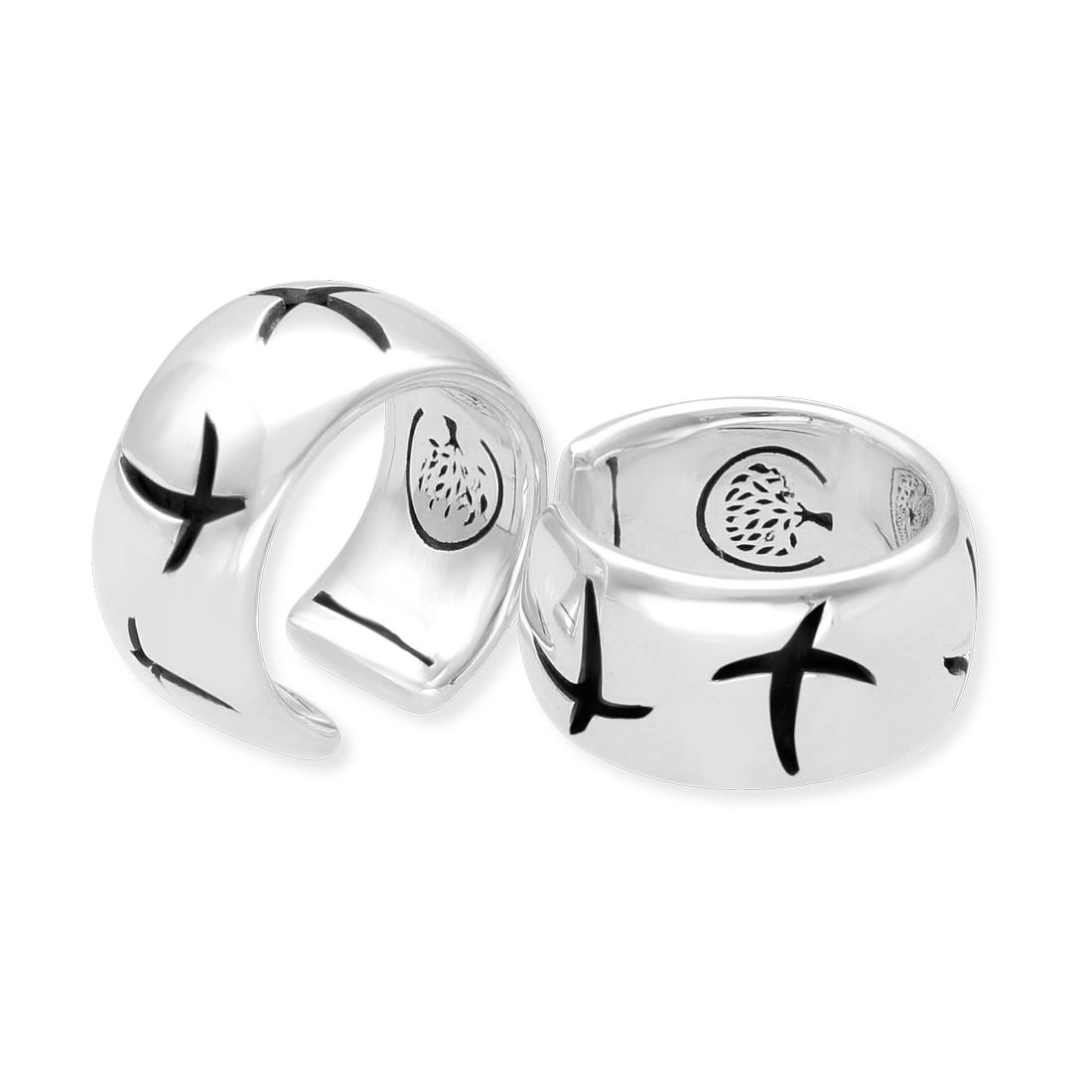 ALFIERI & ST. JOHN 925 Orecchino earcuff in argento