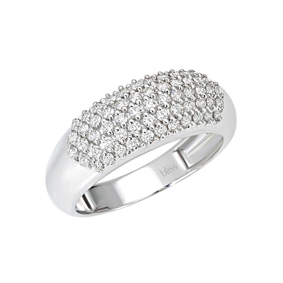 BLISS Anello con pavè di diamanti