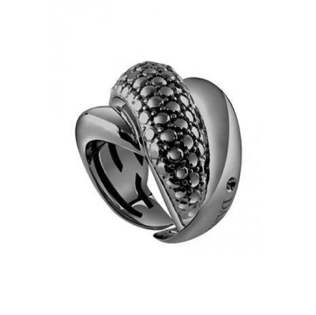 DAMIANI Anello design in oro brunito