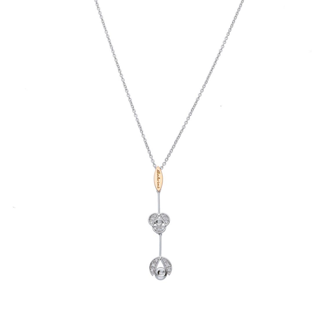 SALVINI Collana con pendente con diamanti