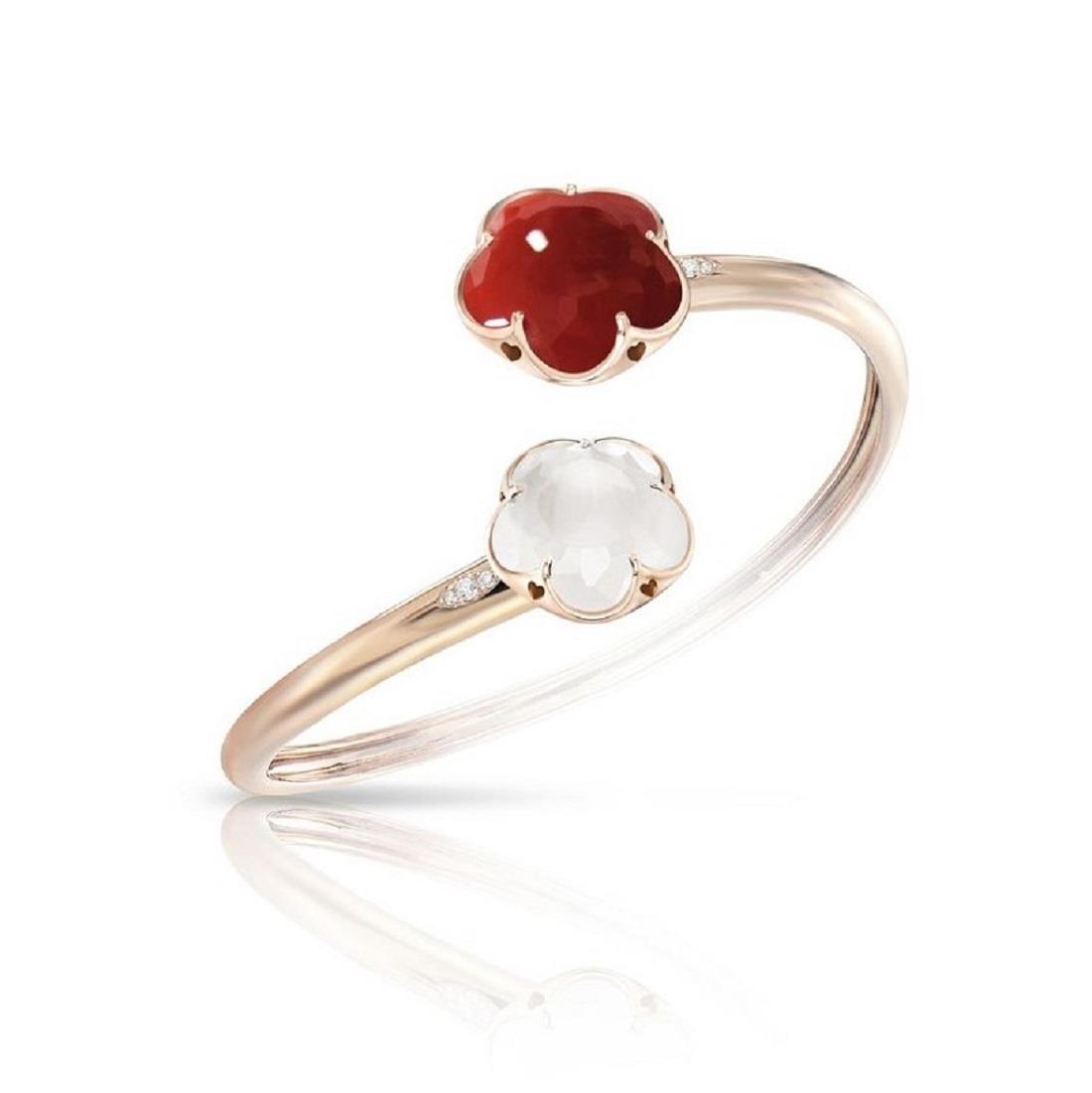 PASQUALE BRUNI Bracciale rigido con diamanti