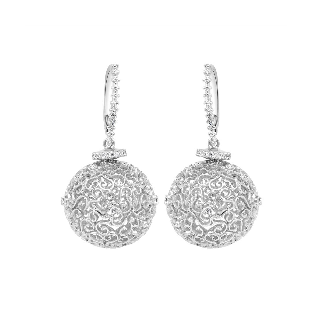 ALFIERI & ST. JOHN Orecchini con diamanti