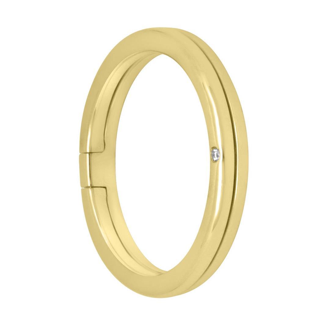 ALFIERI & ST. JOHN Anello fede in oro giallo